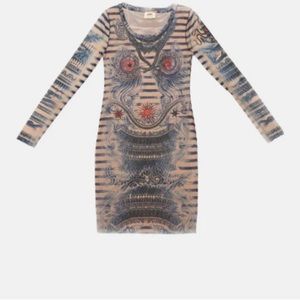 VINTAGE ICONIC JEAN PAUL GAULTIER JPG mini dress